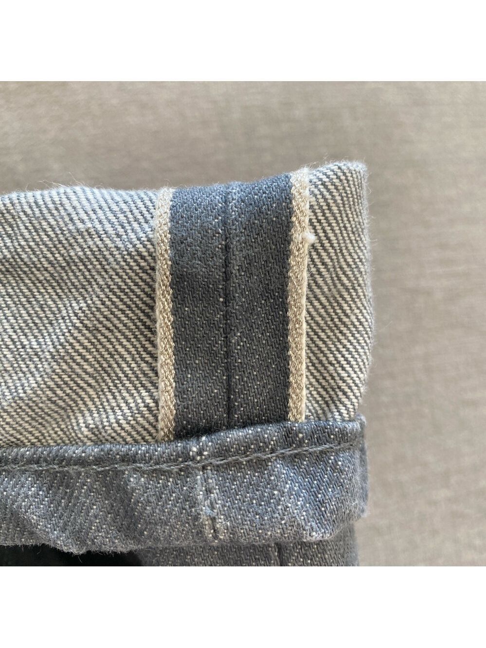 Naked & Famous Weird Guy Grey Selvedge Raw Denim Jeans Mens Sz 30 - Picture 8 of 14
